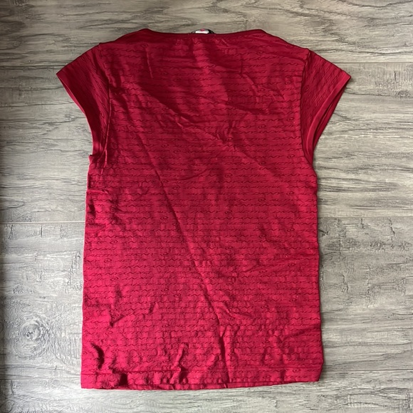 Red DKNY Jeans Shirt - Picture 3 of 6